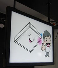 LEDライトパネル 両面 LEDライトパネル薄型両面