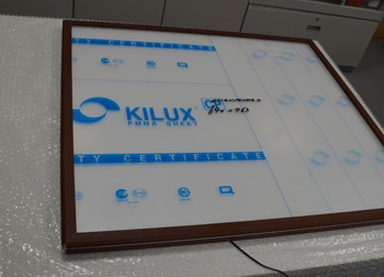 LEDライトパネル フレームシート貼り仕上 LEDライトパネル フレームシート貼り仕上